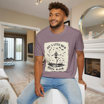 Just A Little Ray of Pitch Black Adult T-shirt