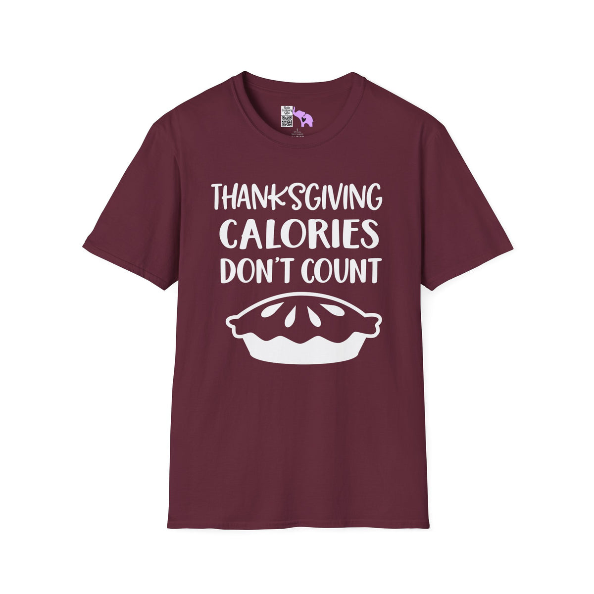 Thanksgiving Calories Don't Count Adult T-shirt