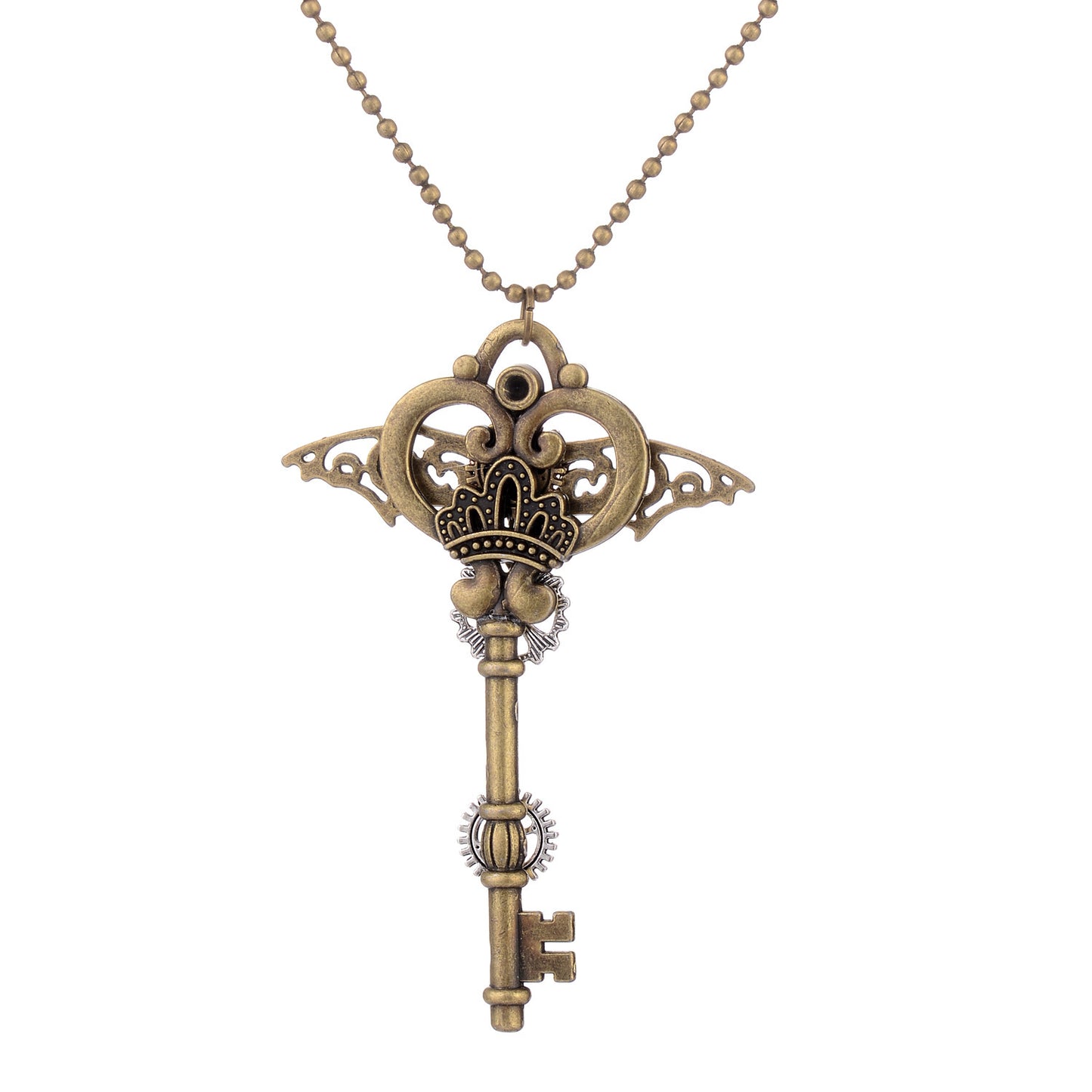 Key Style Steampunk Necklace