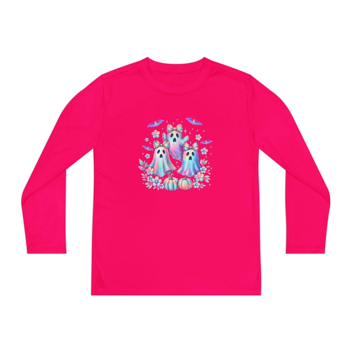 Haunted in Pastels Youth Long Sleeve Tee