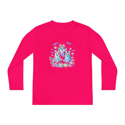 Haunted in Pastels Youth Long Sleeve Tee