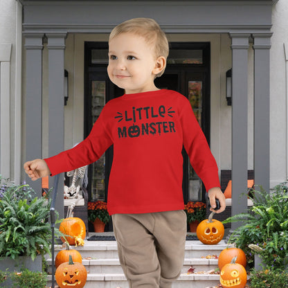 Little Monster Toddler Long Sleeve Tee