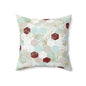 Love Letters & Honeycomb Throw Pillow