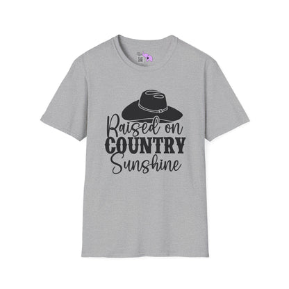 Raised On Country Sunshine Adult T-shirt