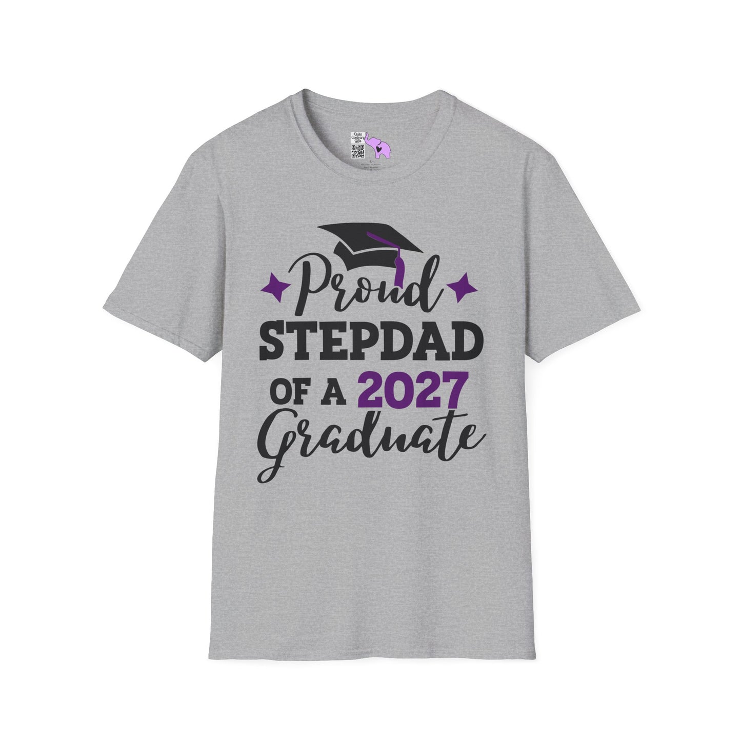 Proud Stepdad of a 2027 Graduate Adult T-shirt