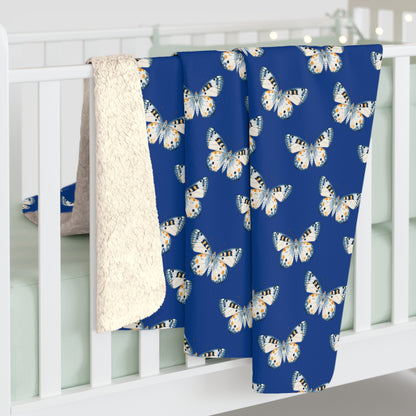 Dusky Wings Fleece Blanket