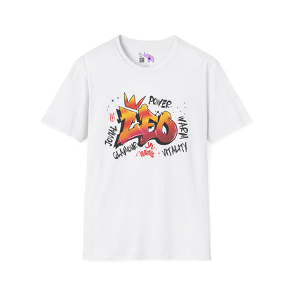 Leo Street Art Adult T-shirt