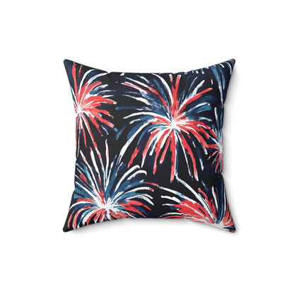 Rocket's Red Glare Throw Pillow