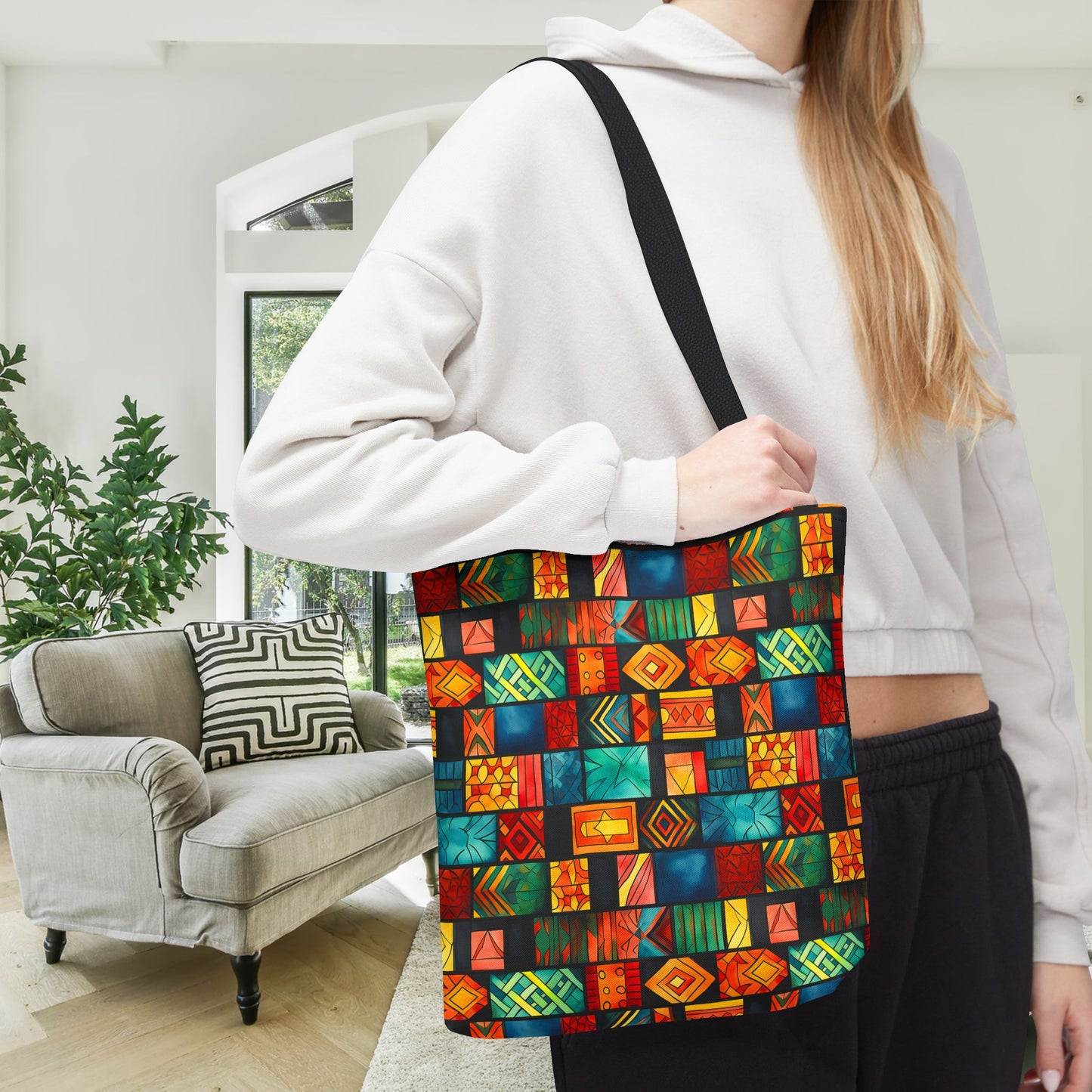 Imani Flow Canvas Tote Bag