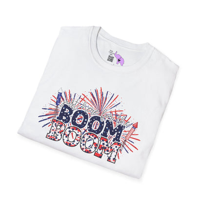 I'm Just Here For The Boom Boom Adult T-shirt