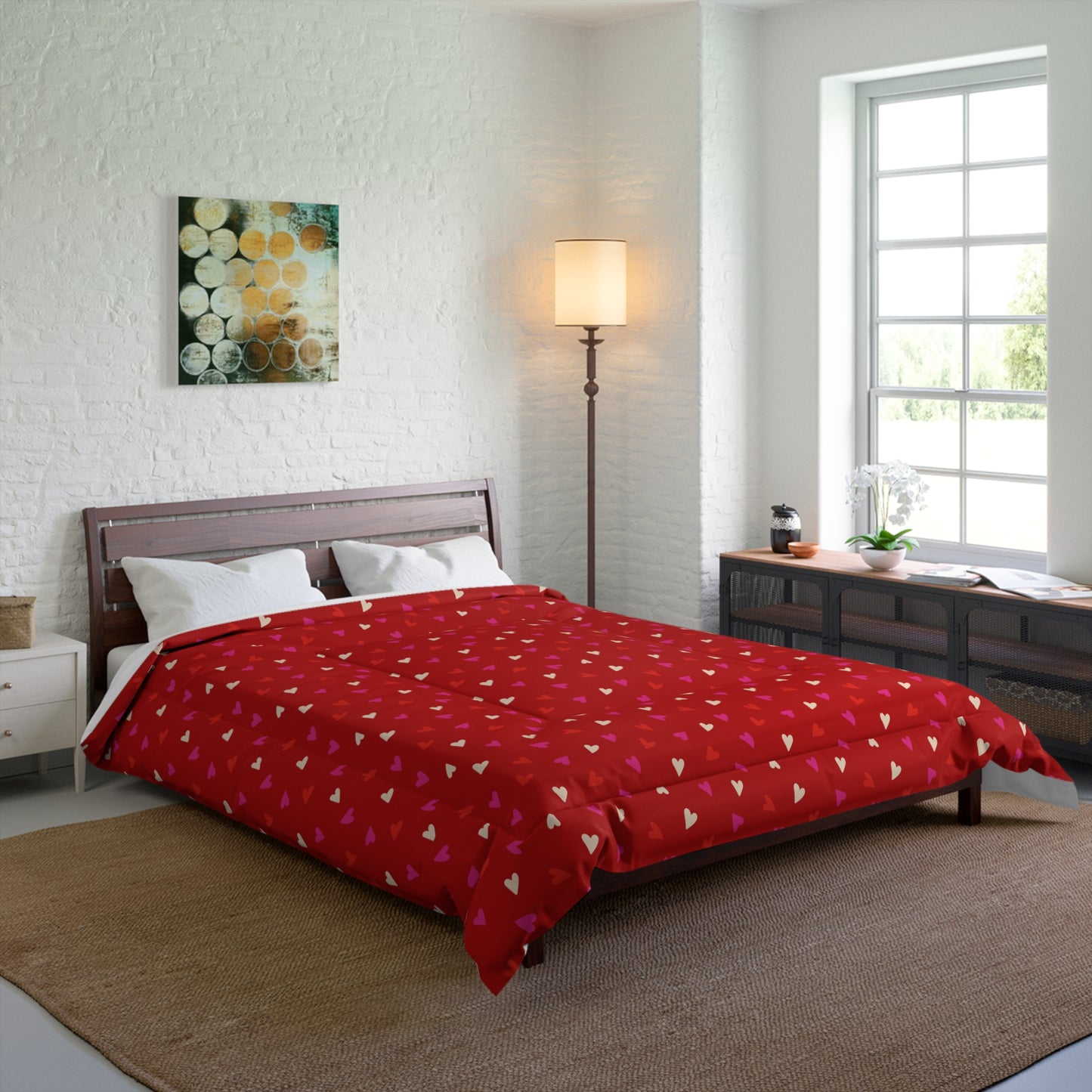 Cupid’s Confetti Comforter