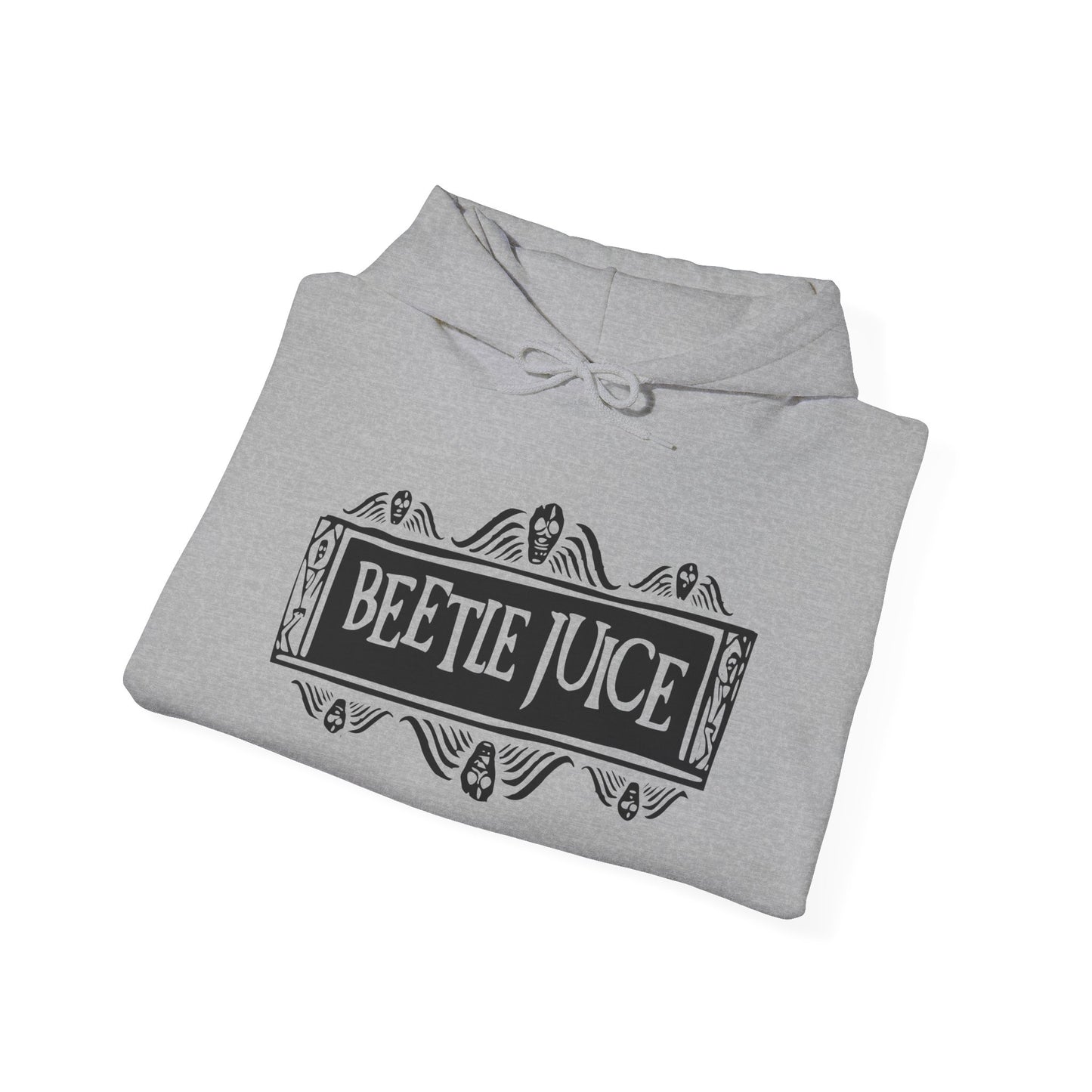 BeetleJuice (2) Heavy Blend™ Hooded Sweatshirt