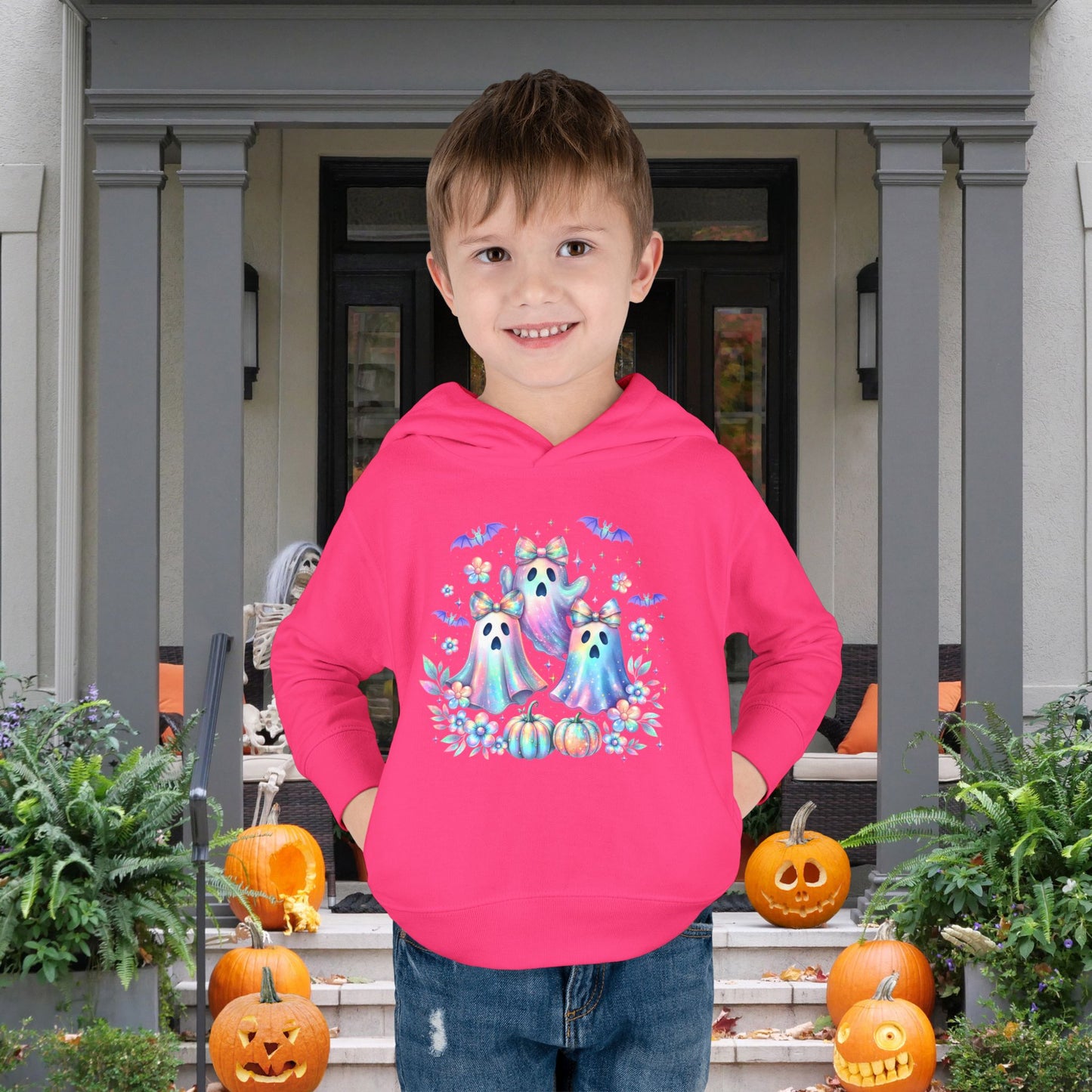 Haunted in Pastels Toddler Hoodie