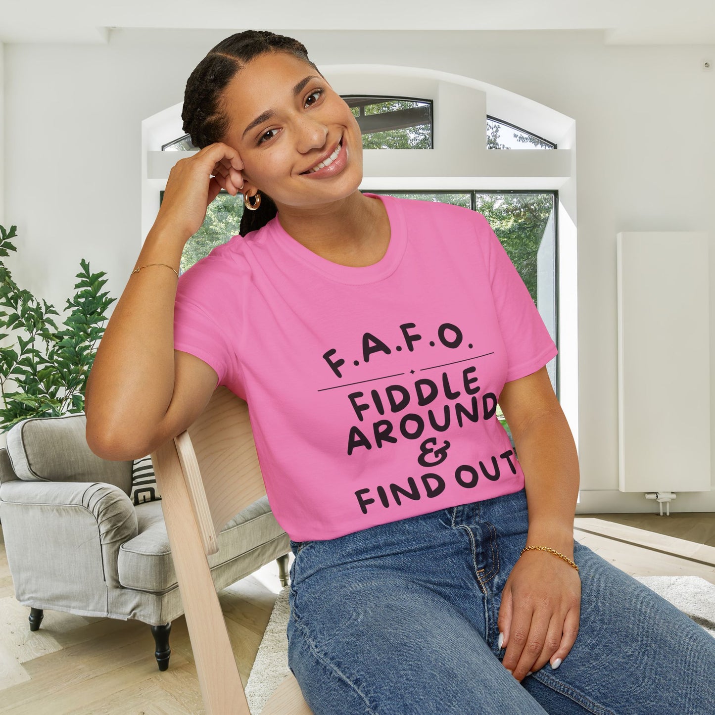 Fiddle Around & Find Out Adult T-shirt