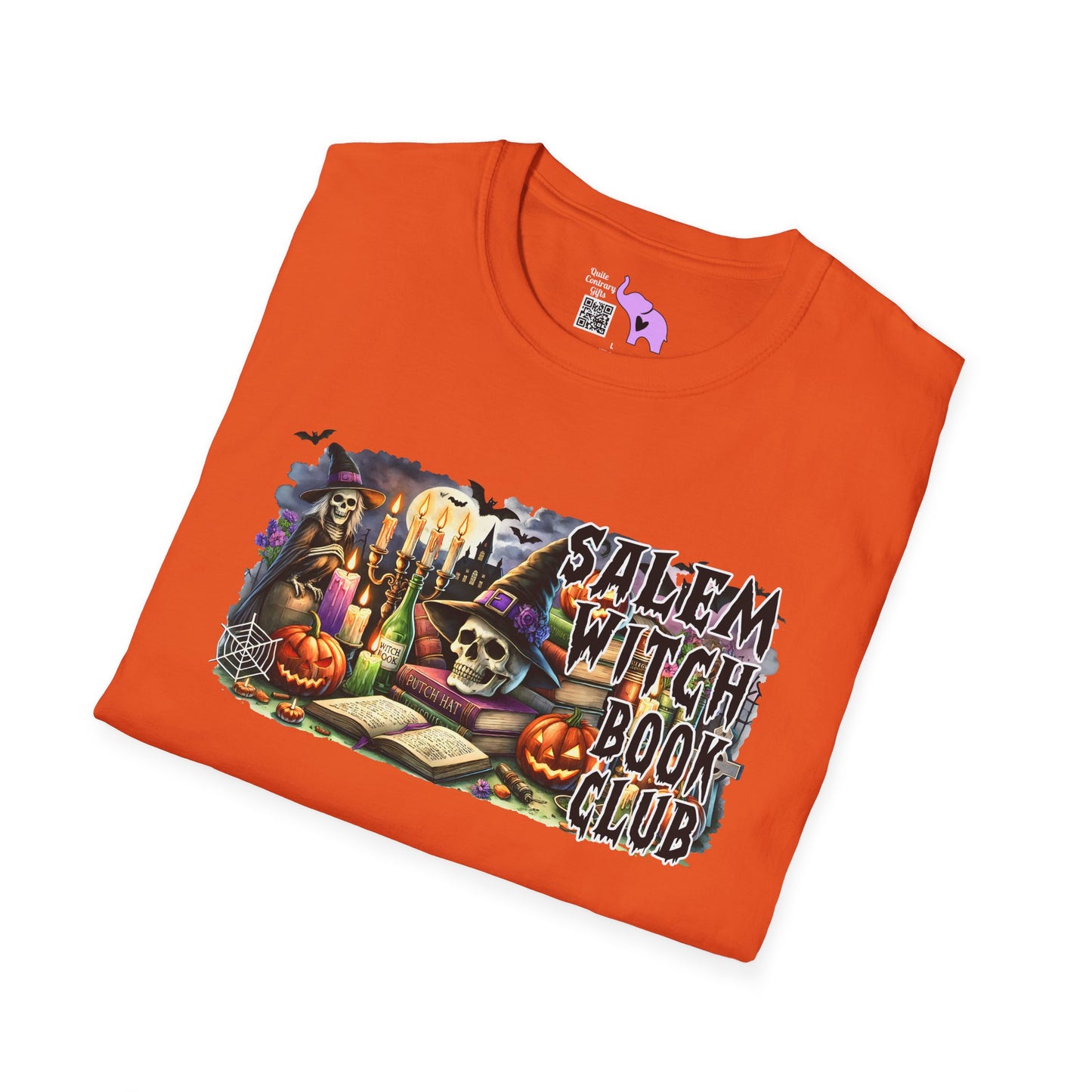 Salem Witch Book Club (2) Adult T-shirt