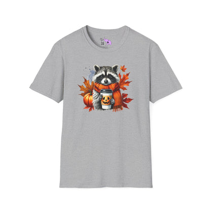 Halloween Raccoon Adult T-shirt