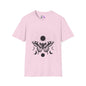 Butterfly w/Sun, Moon, & Stars Adult T-shirt