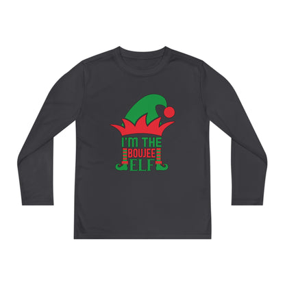 I'm The Boujee Elf Youth Long Sleeve Tee