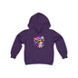 Cool Kitten w/Headphones Youth Hoodie