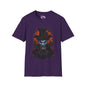 Creepy Demon in Top Hat Adult T-shirt