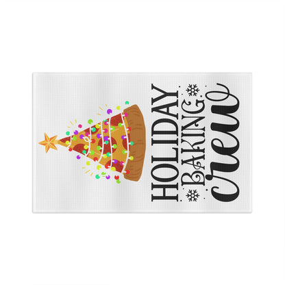 Holiday Baking Crew Microfiber Tea Towel