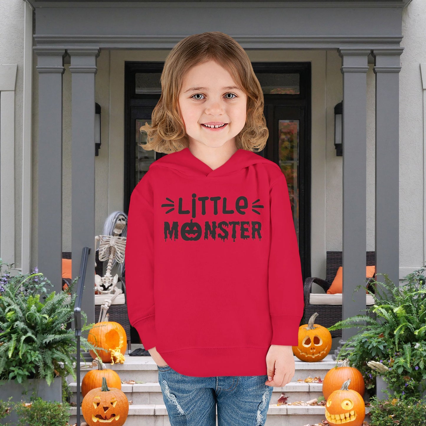 Little Monster Toddler Hoodie