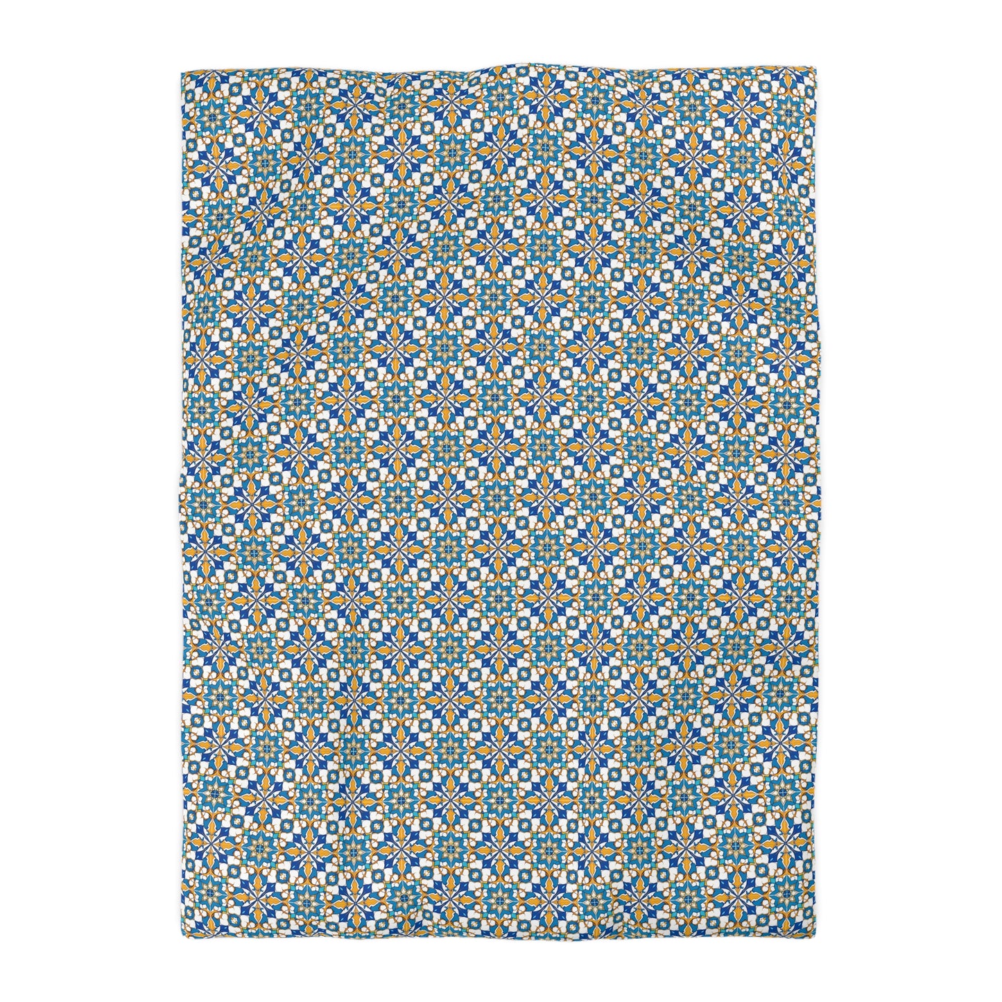 Talavera Sunburst Microfiber Duvet Cover