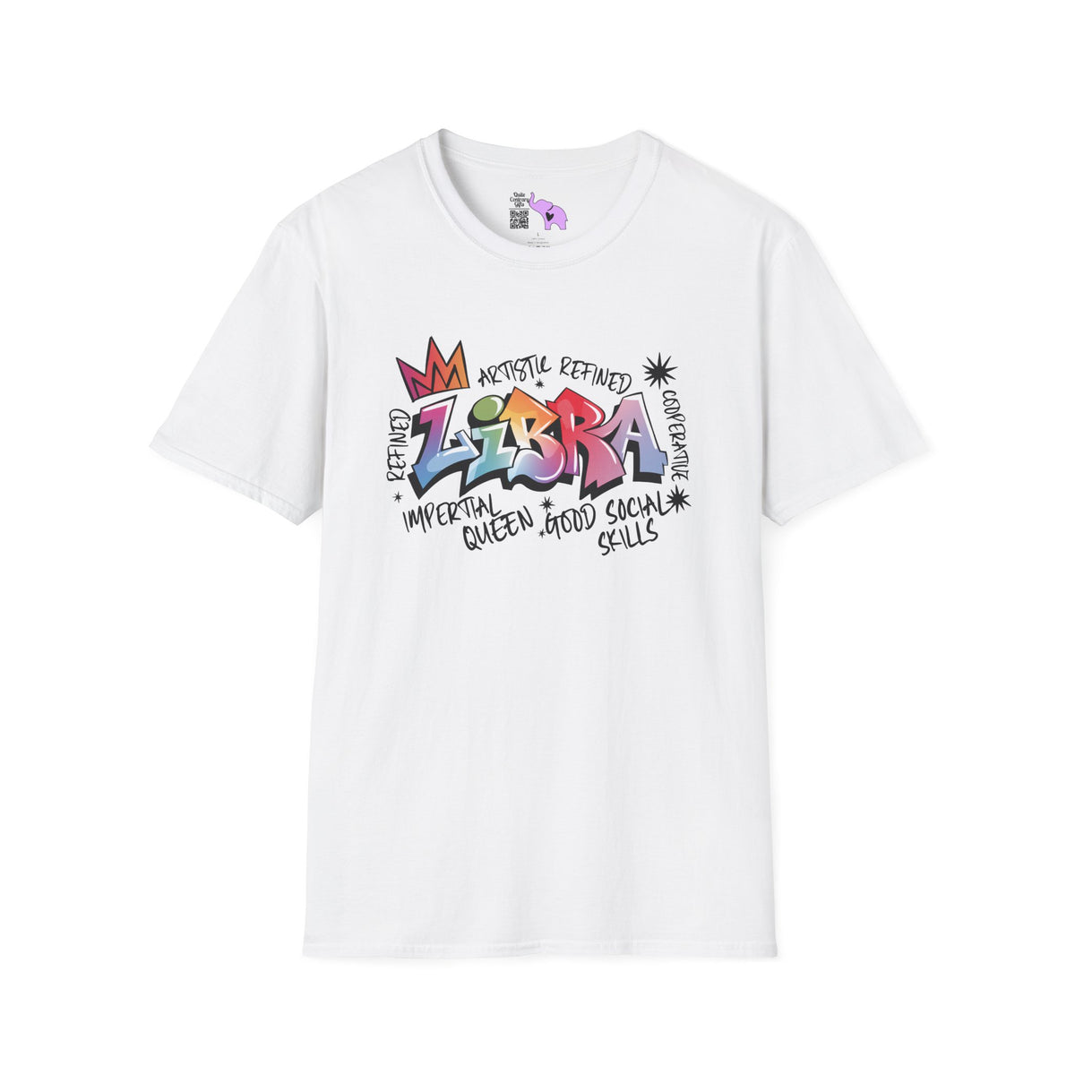 Libra Street Art Adult T-shirt