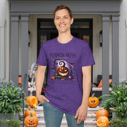 Spooky Pumpkin Patch Adult T-shirt