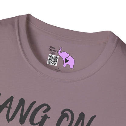 Hang On (Sloth) Adult T-shirt