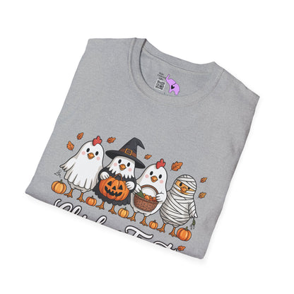 Chick or Treat Adult T-shirt
