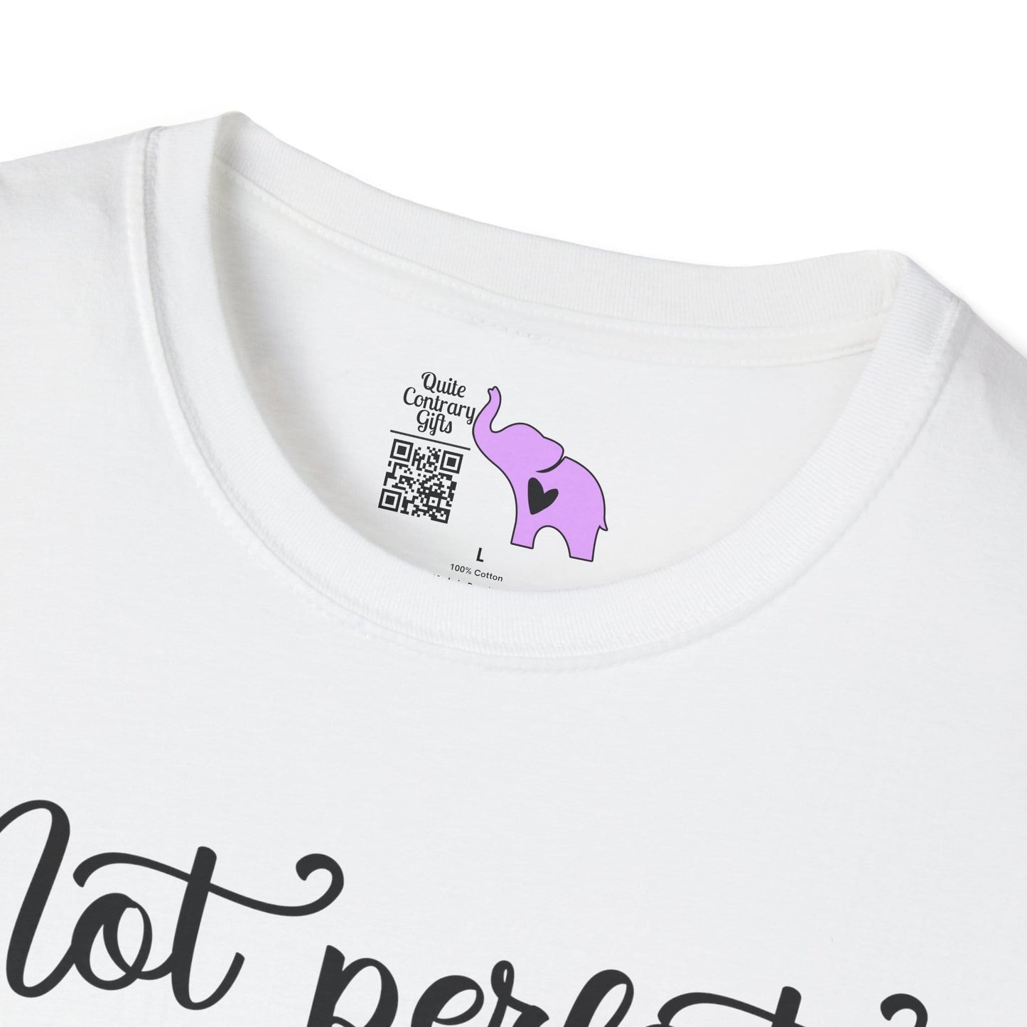 Not Perfect Just Forgiven Adult T-shirt