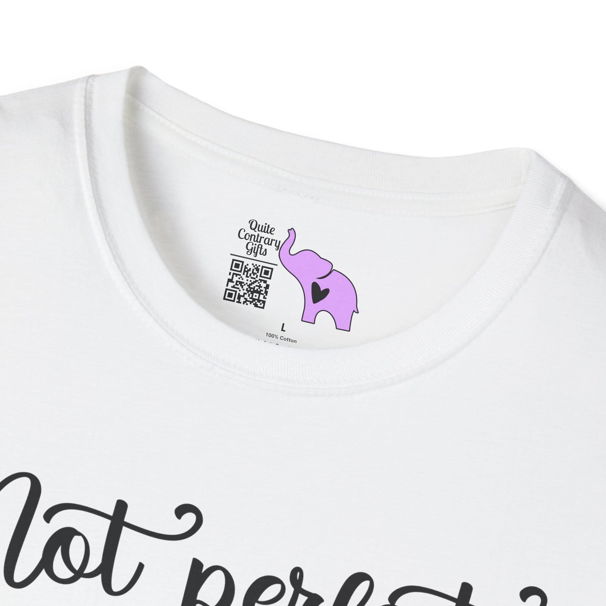 Not Perfect Just Forgiven Adult T-shirt