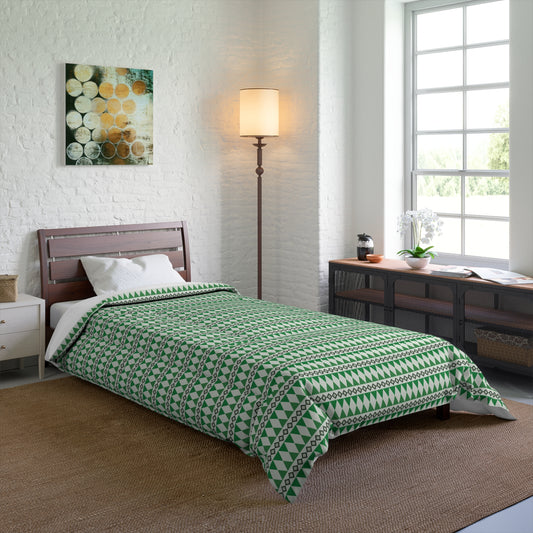 Moss Cairn Stripes Comforter