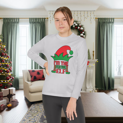 I'm The Festive Elf Youth Long Sleeve Tee