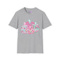 Floral Pumpkins Adult T-shirt