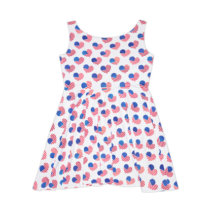 Hearts of Freedom Women's Skater Dress
