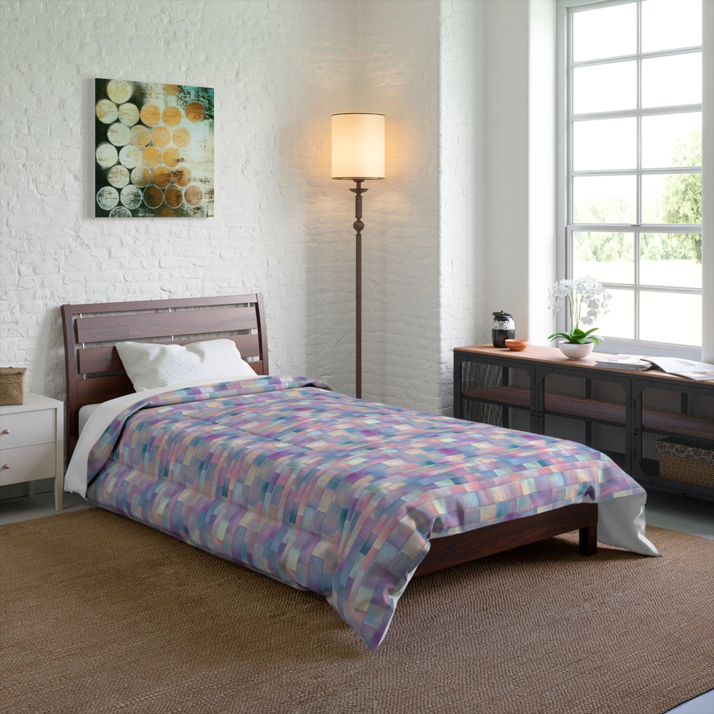 Cloudbound Panels Comforter