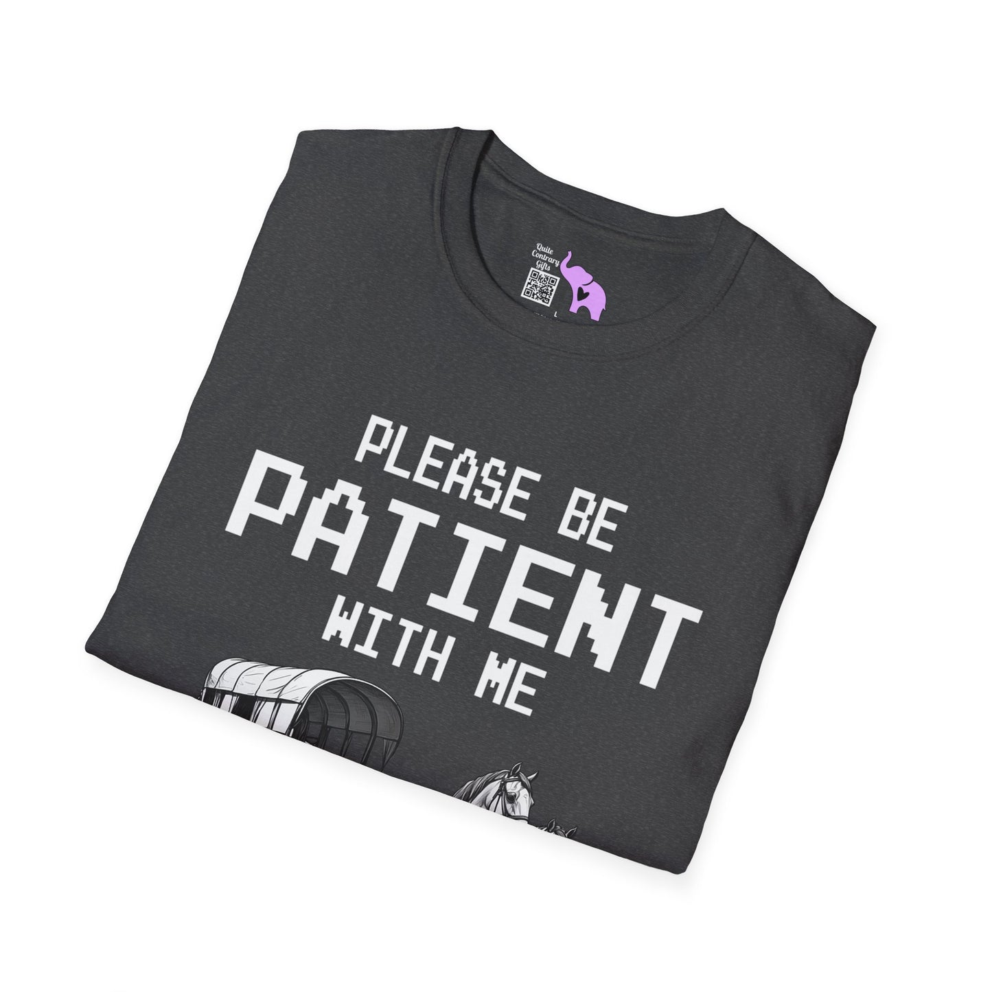 Please Be Patient With Me I'm From The 1900's (Pixelated) Adult T-shirt