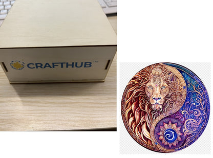Mystical Lion Wooden Puzzle Collection