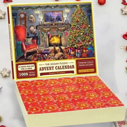 24 Day Christmas Advent Calendar Puzzle