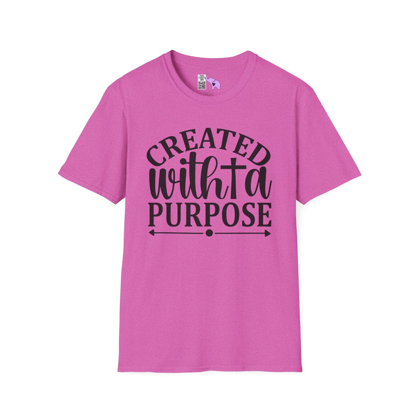Created With A Purpose (3) Adult T-shirt