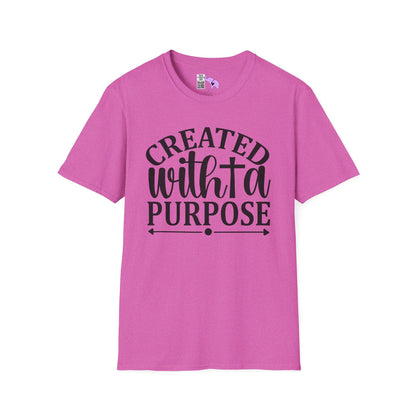 Created With A Purpose (3) Adult T-shirt