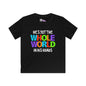 He's Got The Whole World in His Hands Youth Softstyle Tee
