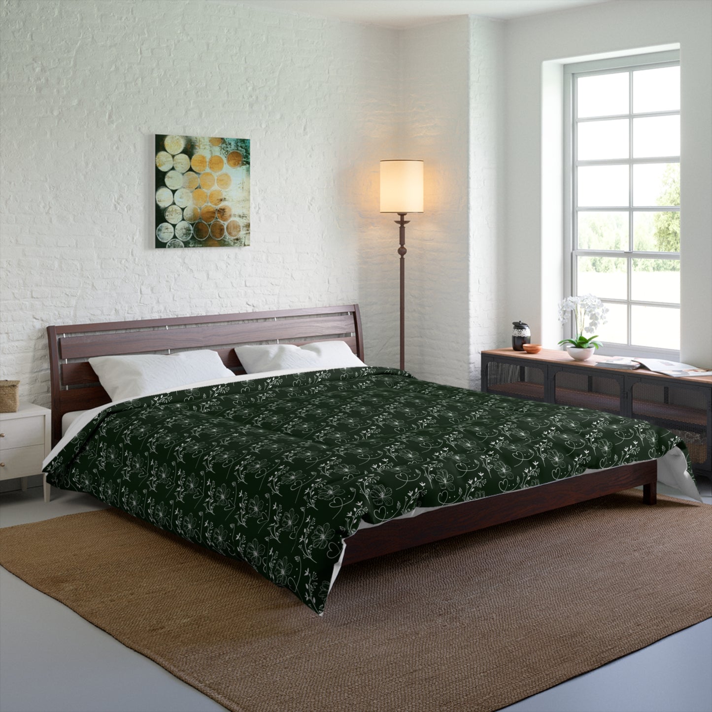 Flowers & Butterflies Comforter