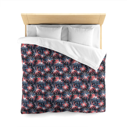Rocket's Red Glare Microfiber Duvet Cover