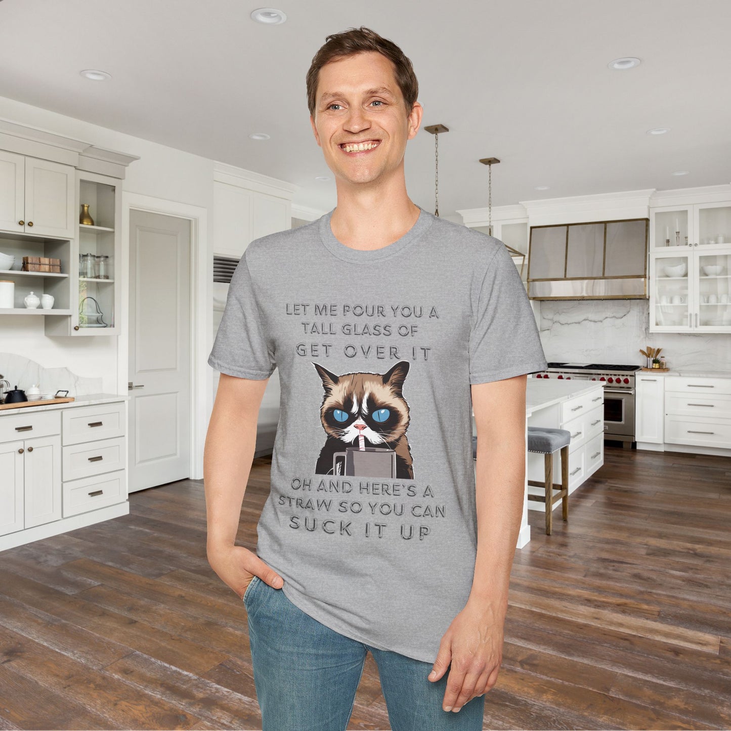 Let Me Pour You A Tall Glass of Get Over It... Adult T-shirt