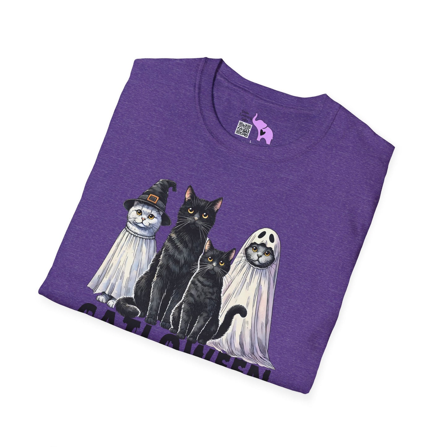 Catloween Adult T-shirt