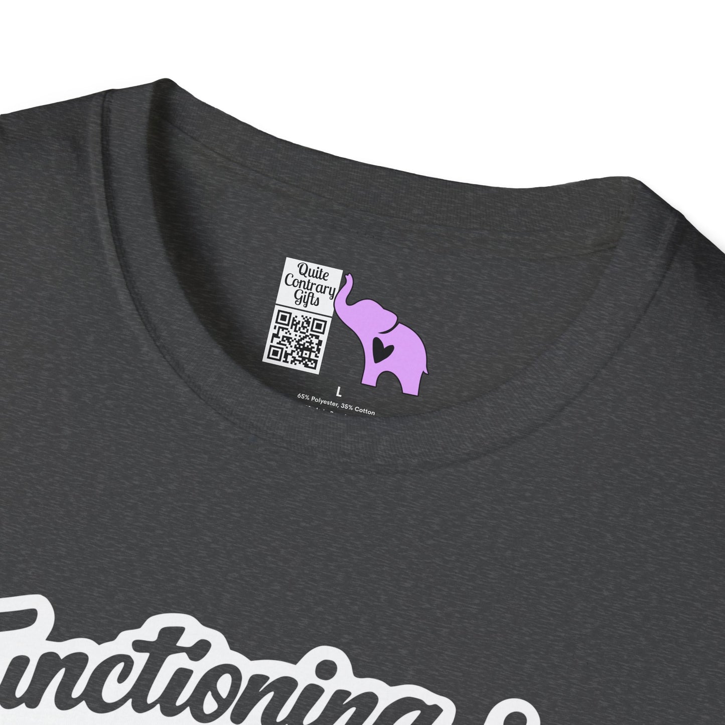 Functioning-Ish Adult Adult T-shirt