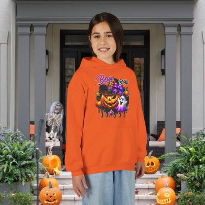 Boo Y'all Youth Heavy Blend Hoodie